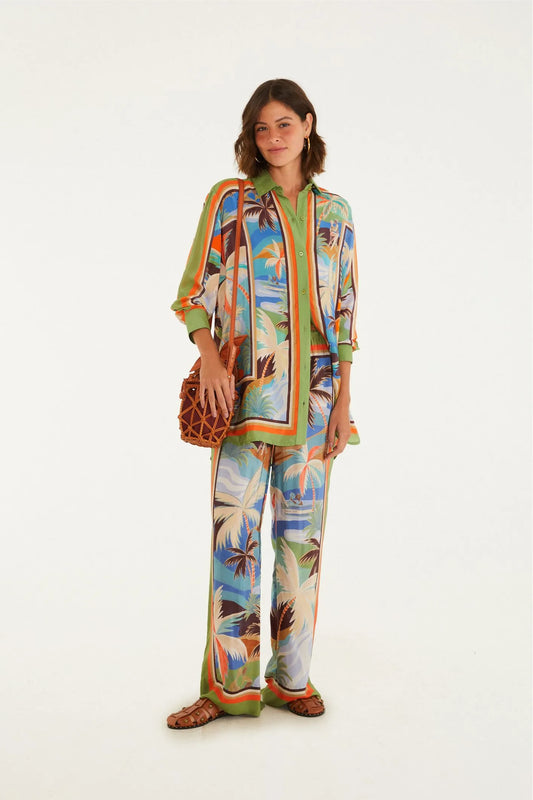 CAMISA MANGA LONGA LENÇO BEM QUERER