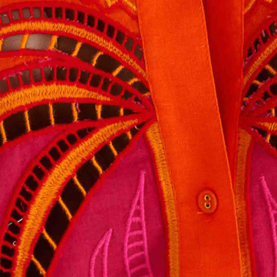 Camisa Richelieu Cobogó Artesanal