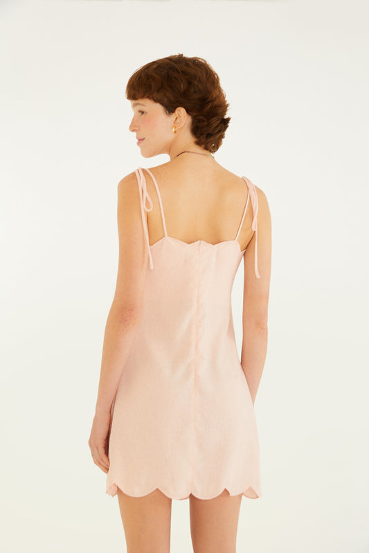Vestido corto de nubes