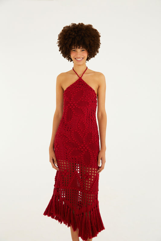 Vestido de Punto Artesanal