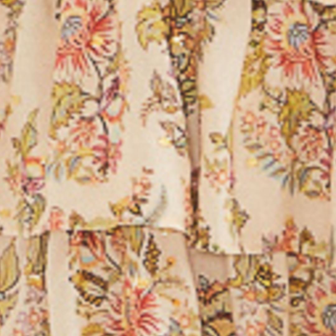 Vestido corto Estampado floral Raiana