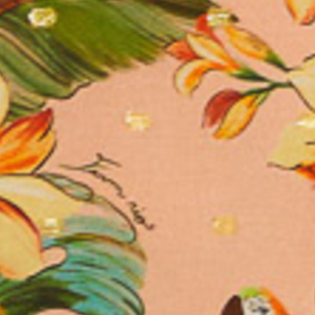 Blusa Estampada Cantos de Pájaros