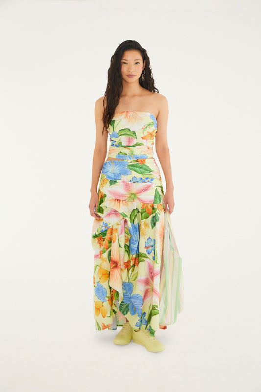 Blusa Flores de Playa