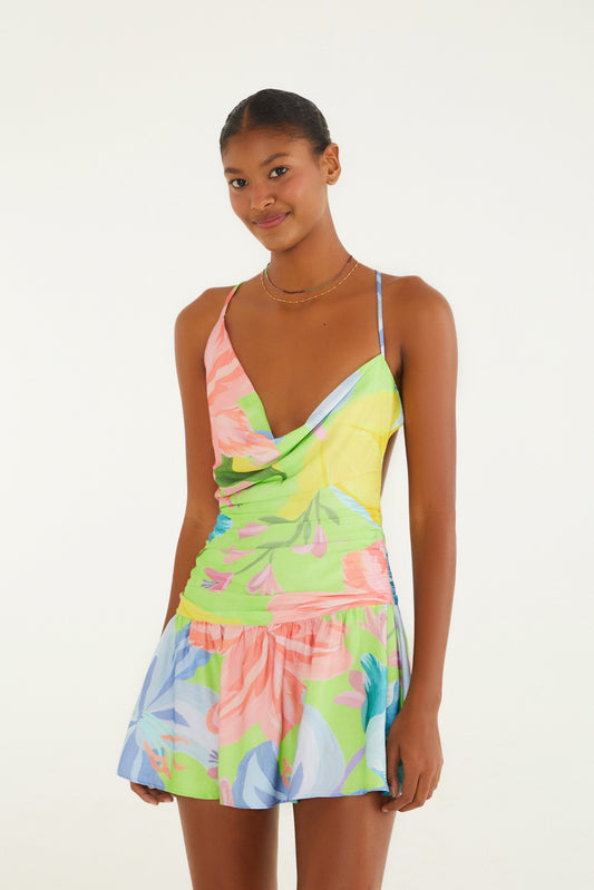 Vestido Corto Amor de Flor