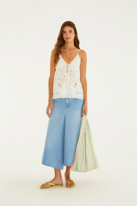 Blusa Richelieu Deseo del Mar