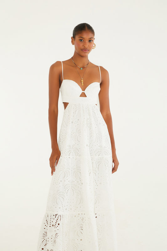 Vestido Midi tropical Laise