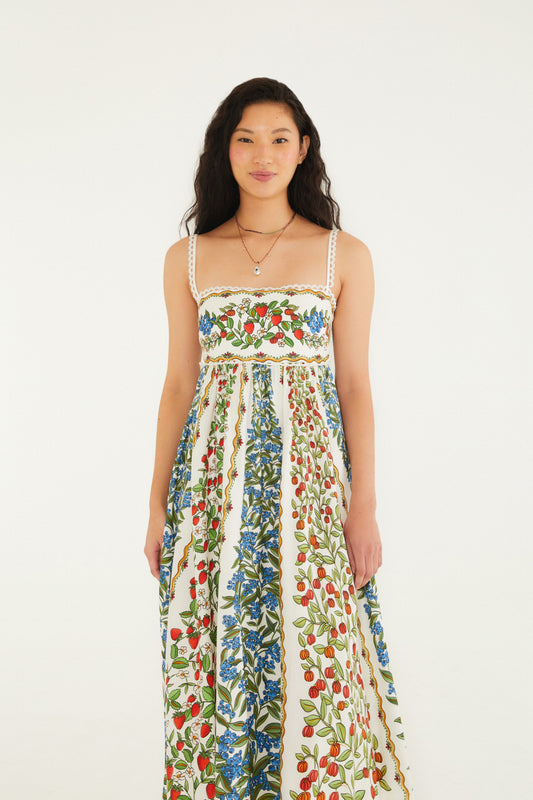 Vestido Cropped Estampado Amor De Fruta