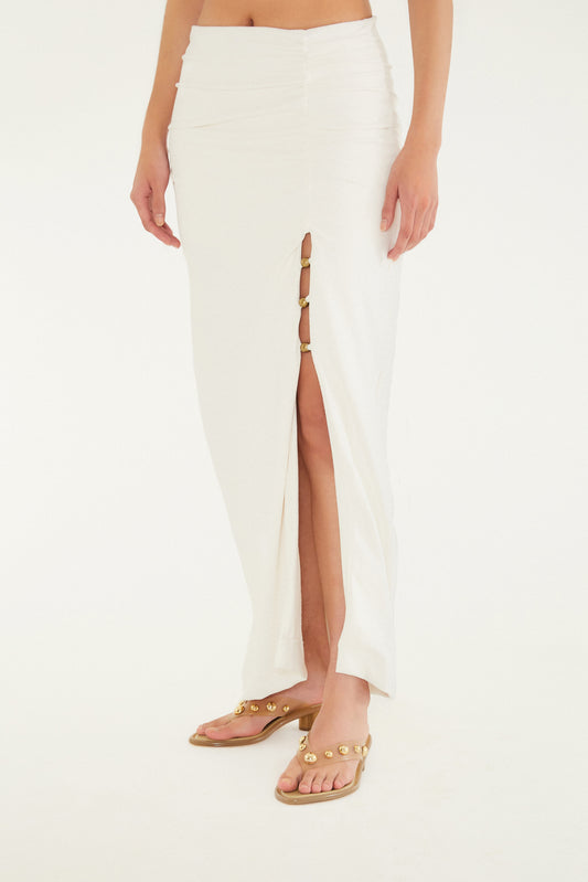 Falda Mini Off-White