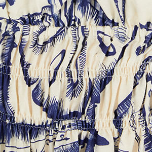 Vestido Maxi Estampado Paseo del Mar