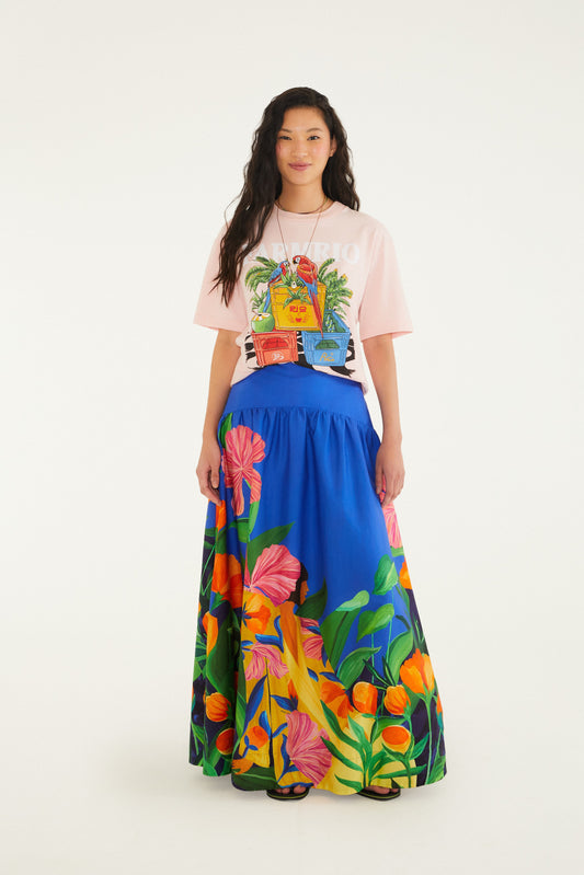 T-Shirt mediana Farm Rio Crates