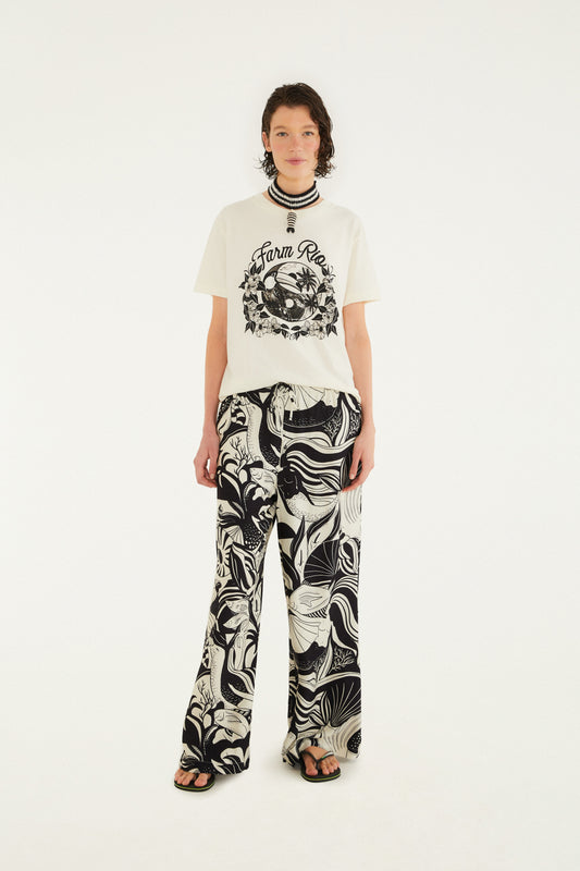 T-Shirt ajustada Yin Yang Pb