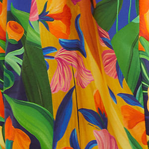 Vestido Midi Estampado Tarsila