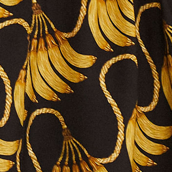 Blusa Estampada Banana Tassel Mini
