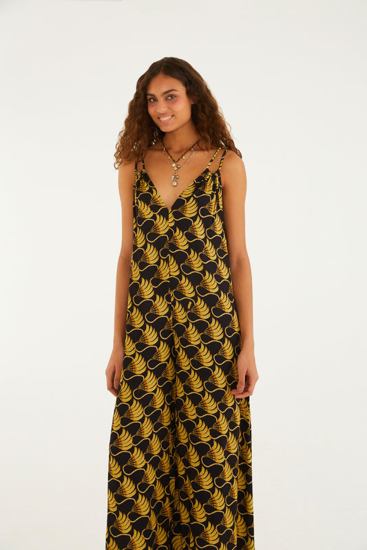 Jumpsuit Estampado Banana Tassel Mini