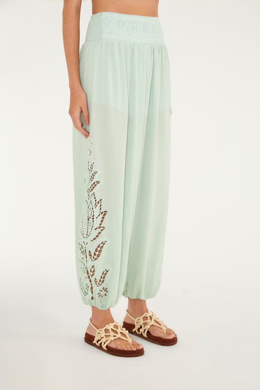 Pantalón Aladim Richelieu Tulipas