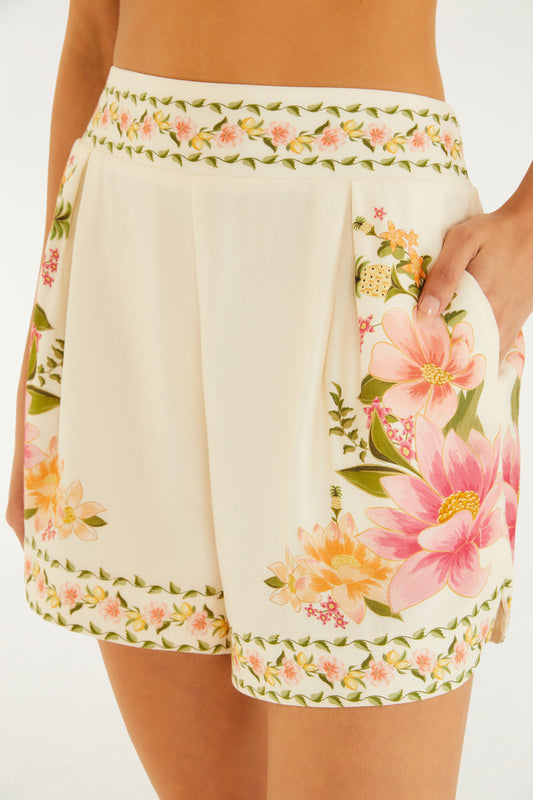 Shorts Estampado Carolina