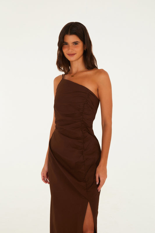 Vestido Franzido Frente