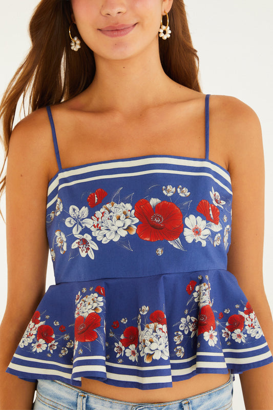 Blusa Estampada Vera Lenço