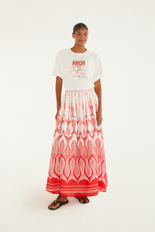 T-Shirt ancha Amor Farm Rio