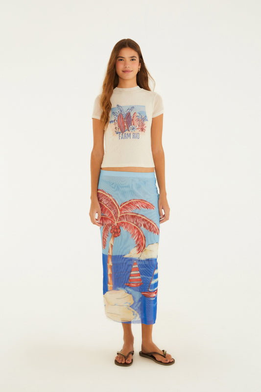 Blusa de tul Diario de Verano