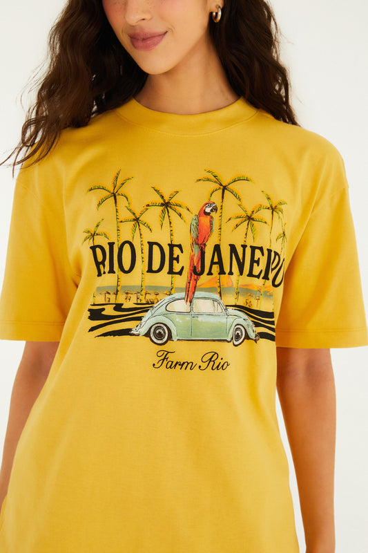 T-Shirt Media Brasileirinho Rio Amarelo