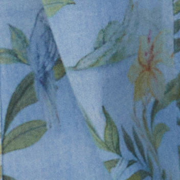 Pantalón de Jeans Cintura Alta Reta Paisagem