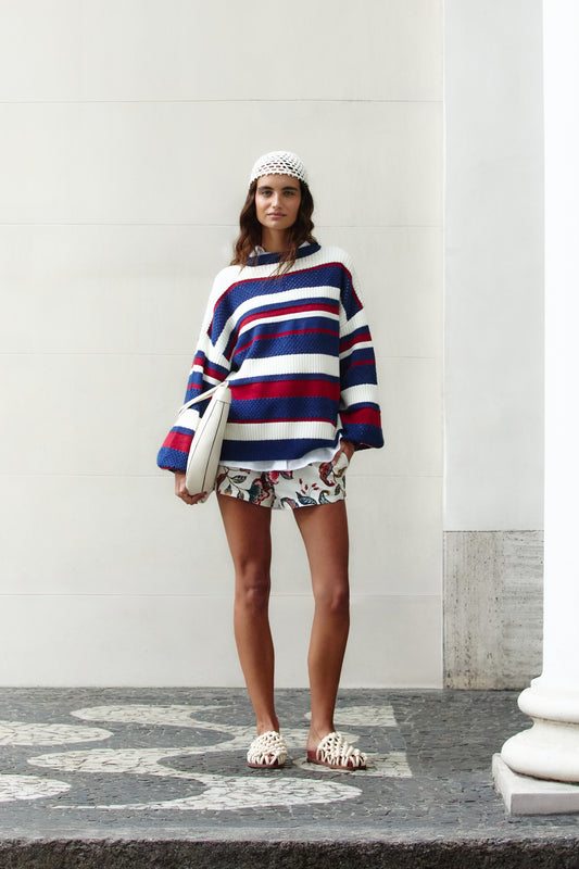 Shorts Mini Estampado Boho De Mar