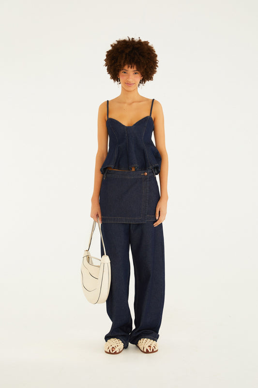 Falda de Jeans Mini Original