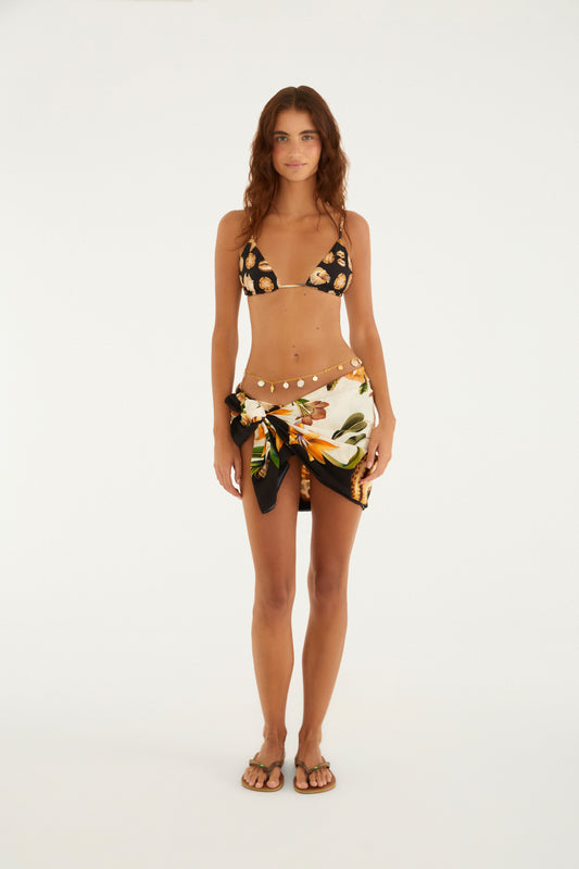 Bikini Lacinho Double Estampado Conchas