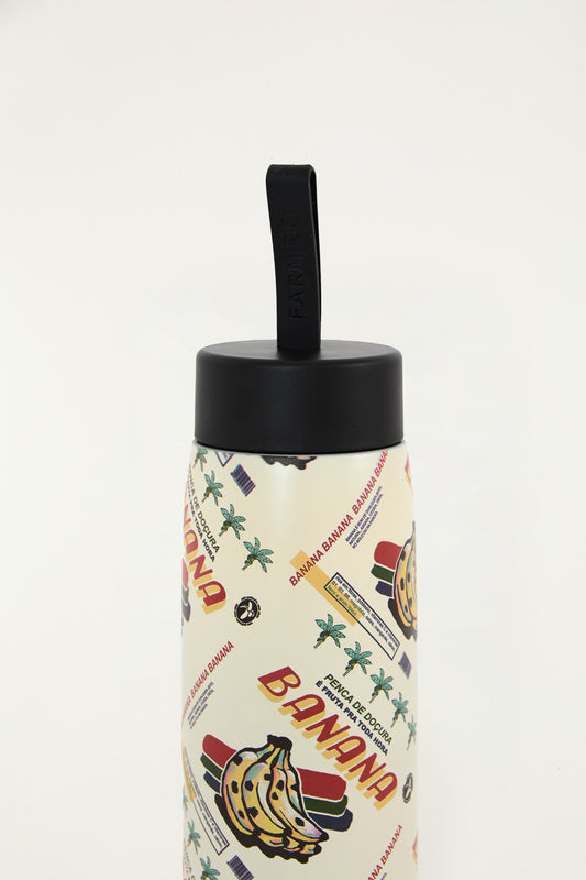 Termo Que Sede 500ml Banana Da Feira