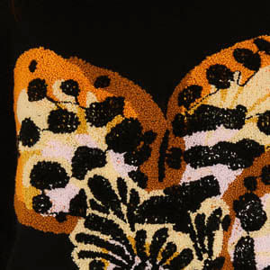 Pull Tricot Orquídea Onça
