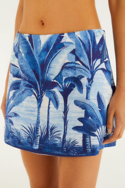 Shorts Falda Estampada Rio Vintage