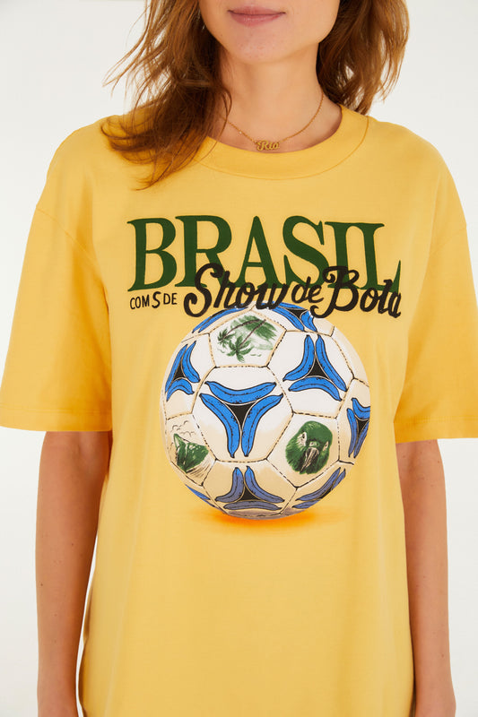 T-Shirt Media Brasil Show De Bola