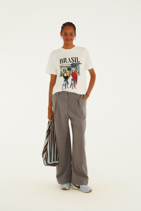 T-Shirt Media Pássaros Brasil
