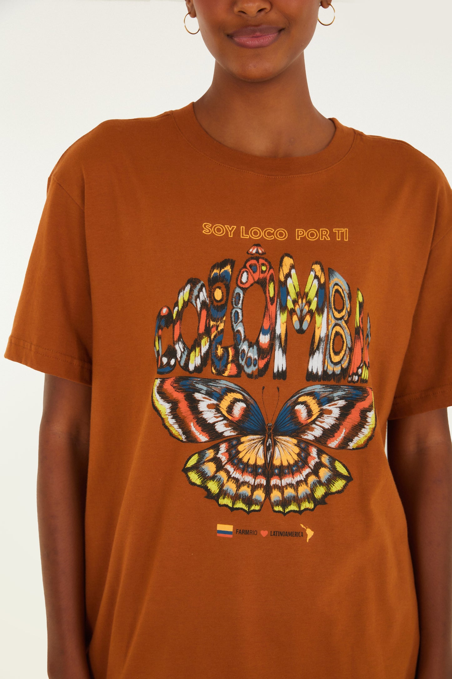 T-Shirt Média Soy Colômbia