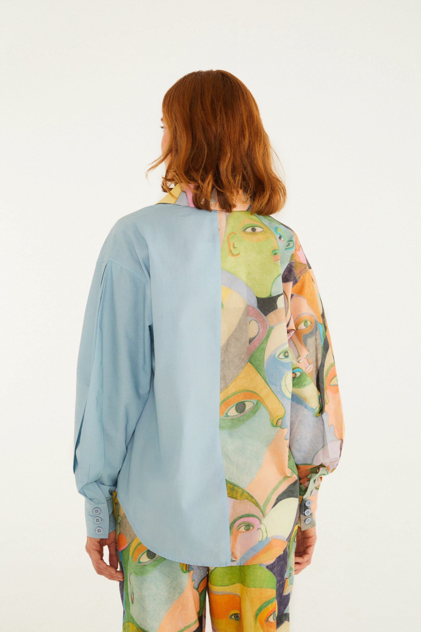 Camisa Estampada Multitud Ana Leovy