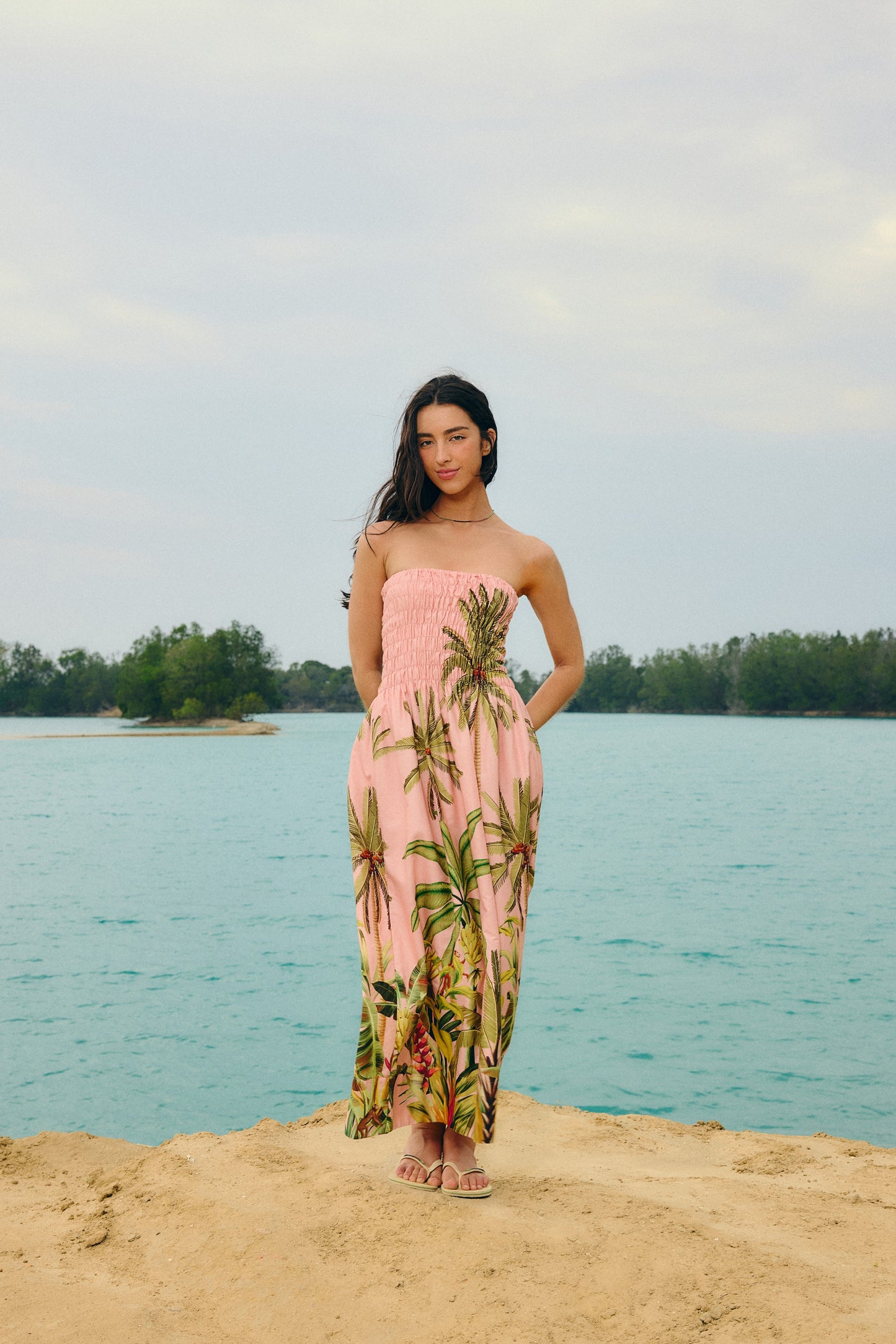 Vestido Midi Jeri
