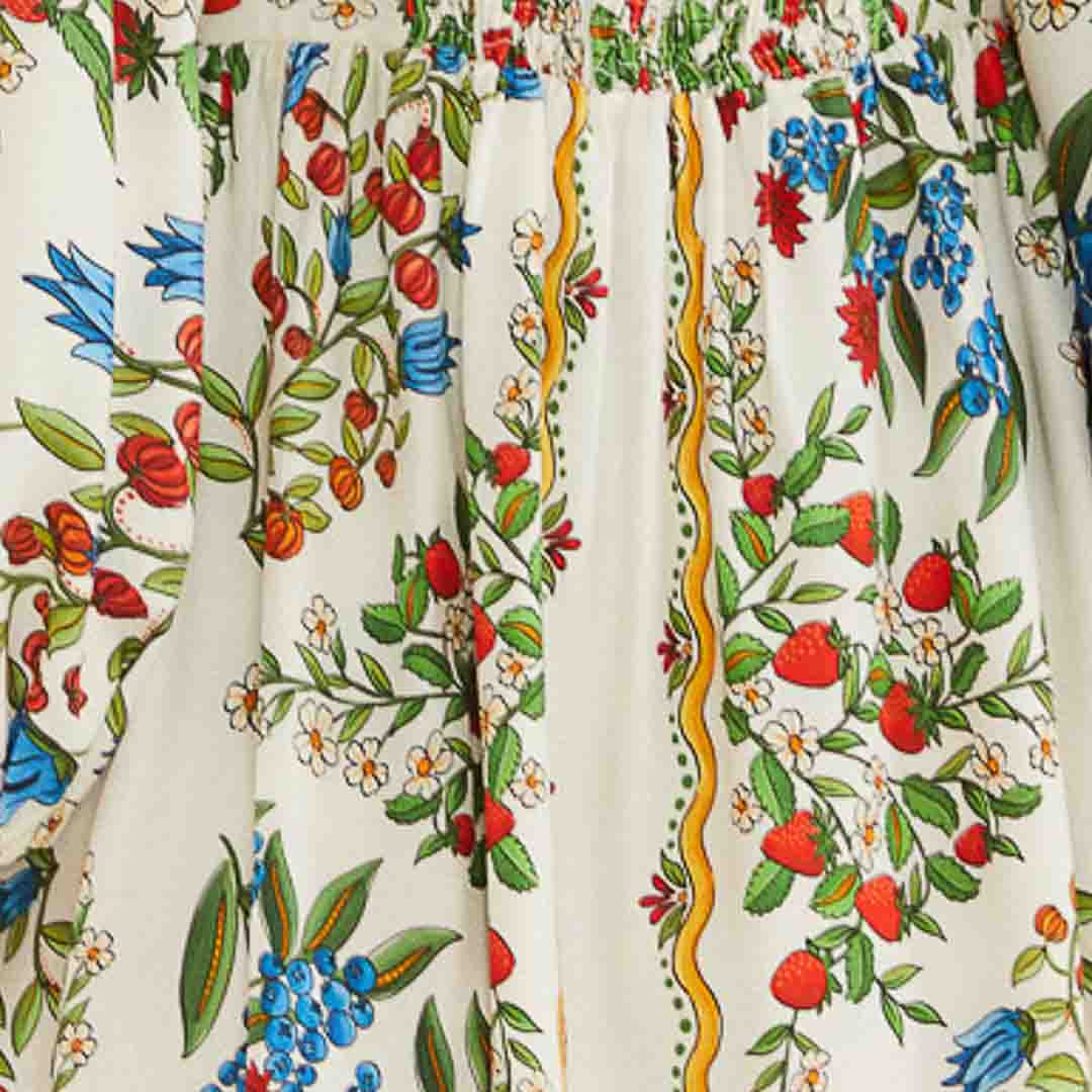 Vestido Corto Estampado Amor de Fruta