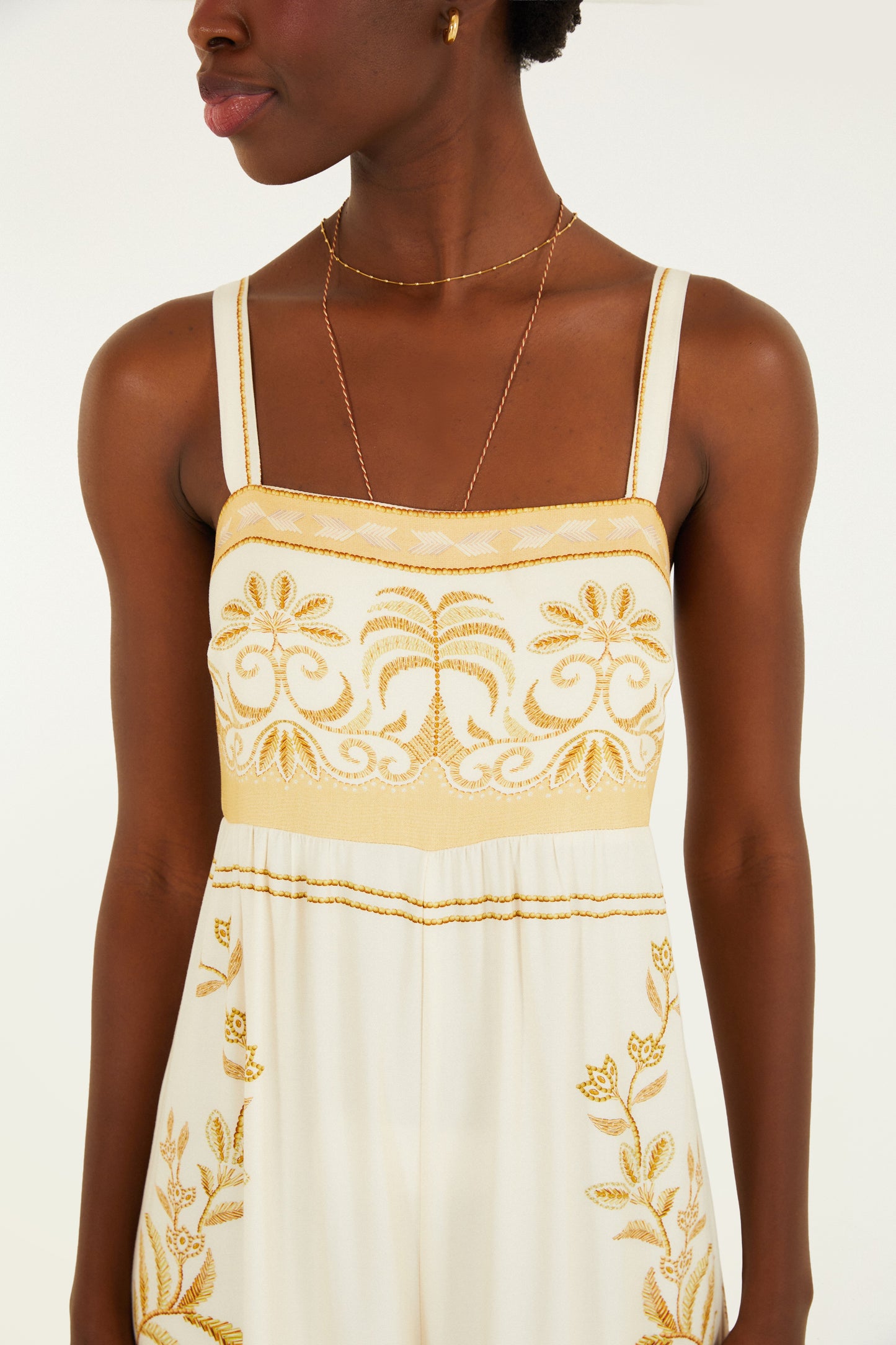Jumpsuit  Estampado paisaje tropical