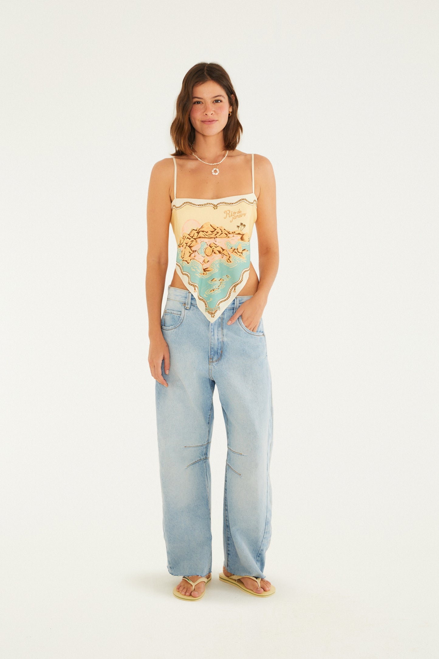 Camisa Estampada Souvenir Rio
