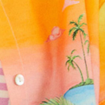 Shorts  Estampado paisaje solar