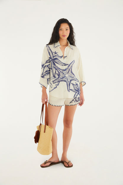 Shorts Estampados Mar de Estrellas