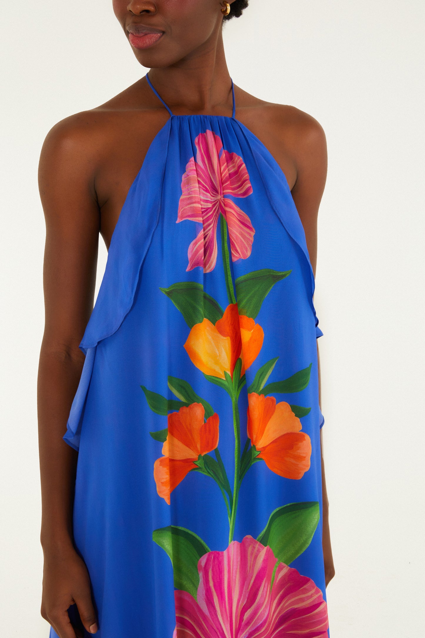 Vestido  volantes Tarsila