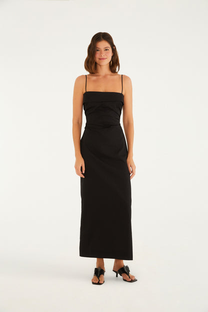 Vestido Midi Recto