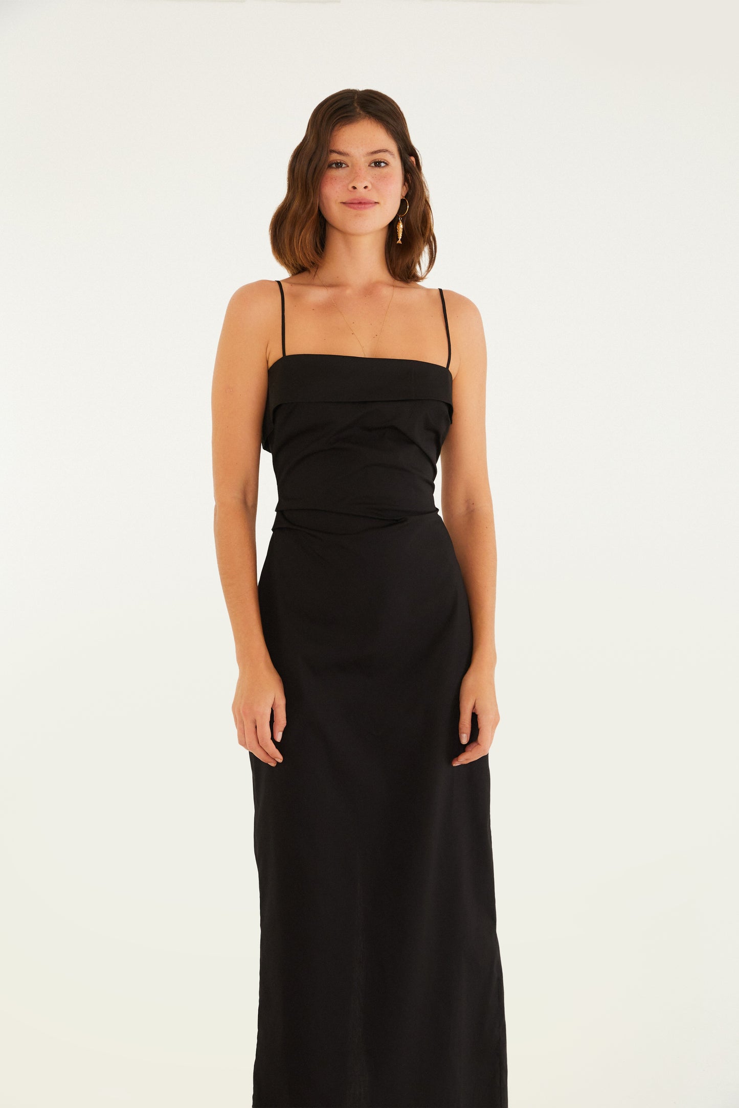 Vestido Midi Recto
