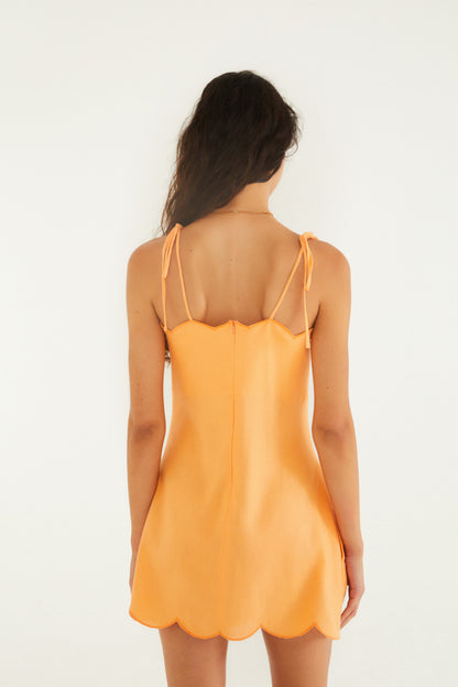 Vestido corto de nubes
