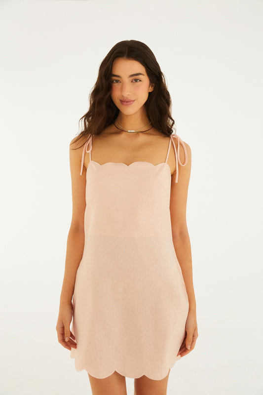 Vestido corto de nubes