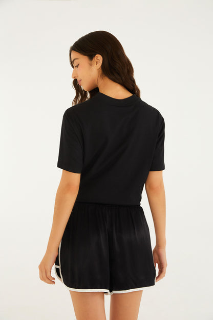 Shorts  cintura elástica