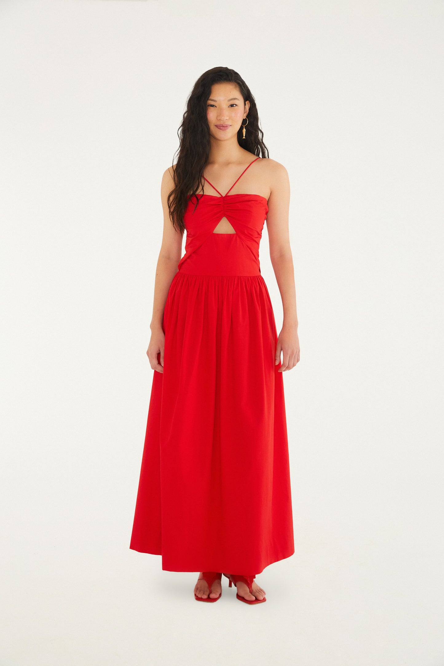 Vestido Maxi Lazo