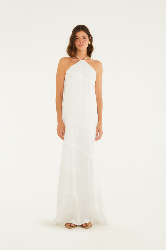 Vestido Halten Satinado